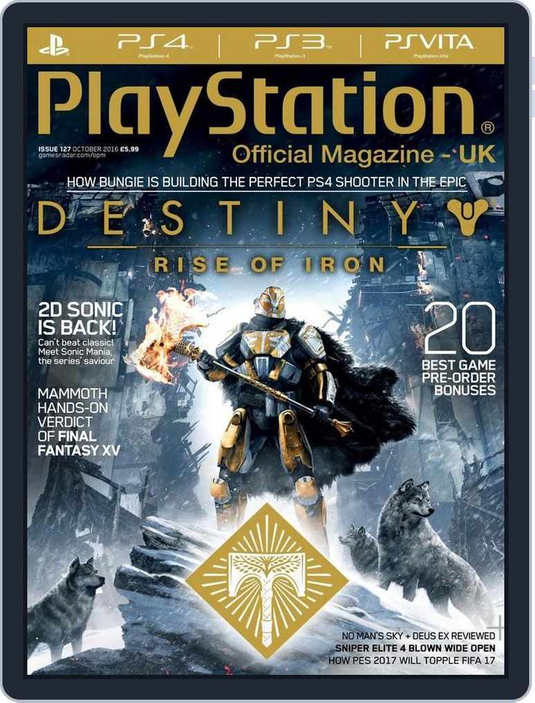 Official PlayStation Magazine - UK Edition October 2016 (Digital)
