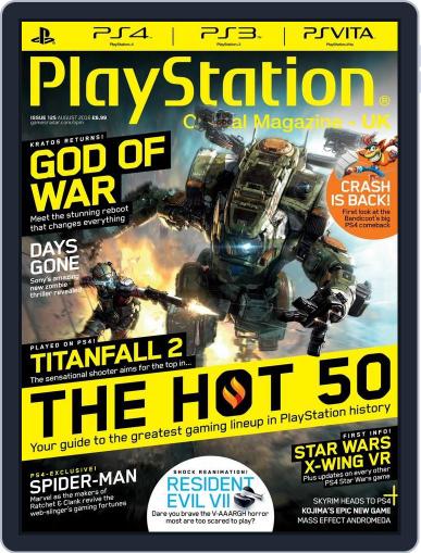 Official PlayStation Magazine - UK Edition July 5th, 2016 Digital Back Issue Cover