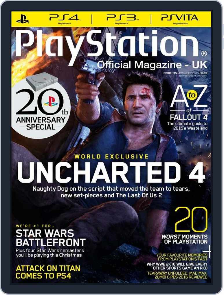 Official PlayStation Magazine - UK Edition November 2015 (Digital) 