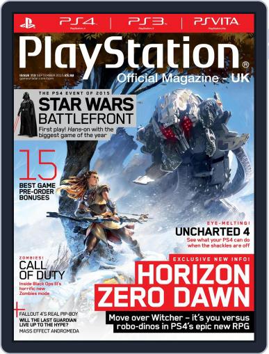 Official PlayStation Magazine - UK Edition September 1st, 2015 Digital Back Issue Cover