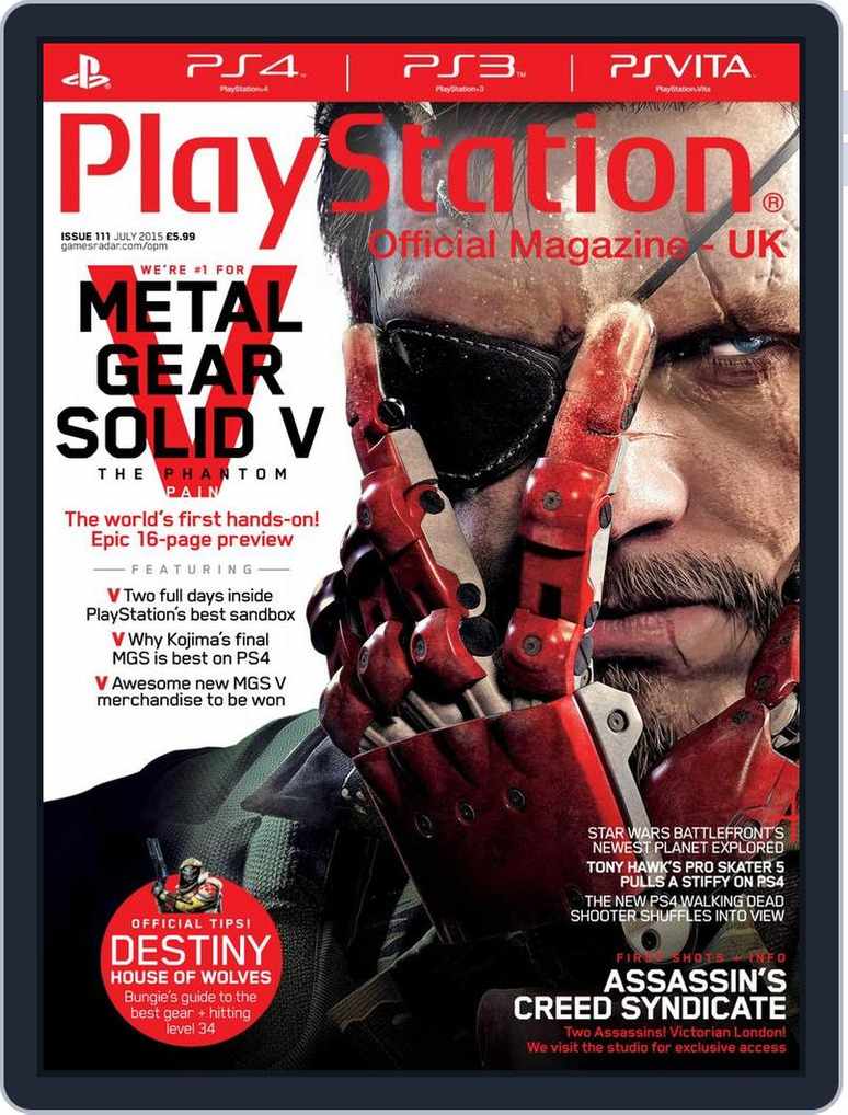 Official PlayStation Magazine - UK Edition July 1, 2015 (Digital)