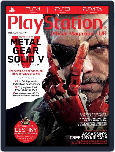 Official PlayStation Magazine - UK Edition July 1st, 2015 Digital Back Issue Cover