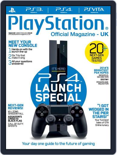 Official PlayStation Magazine - UK Edition November 21st, 2013 Digital Back Issue Cover