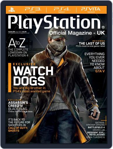Official PlayStation Magazine - UK Edition June 6th, 2013 Digital Back Issue Cover