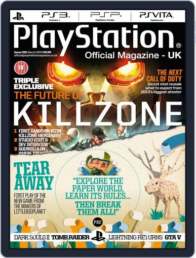 Official PlayStation Magazine - UK Edition February 14th, 2013 Digital Back Issue Cover