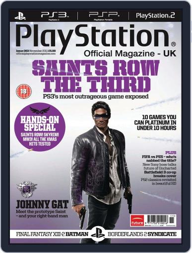 Official PlayStation Magazine - UK Edition (Digital) November 1st, 2011 Issue Cover