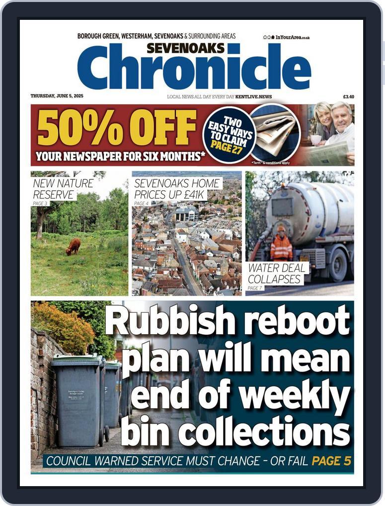 Sevenoaks Chronicle (Digital) Subscription
