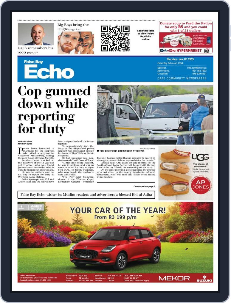 False Bay Echo (Digital) Subscription