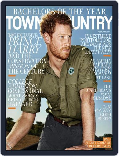 Town & Country February 1st, 2017 Digital Back Issue Cover