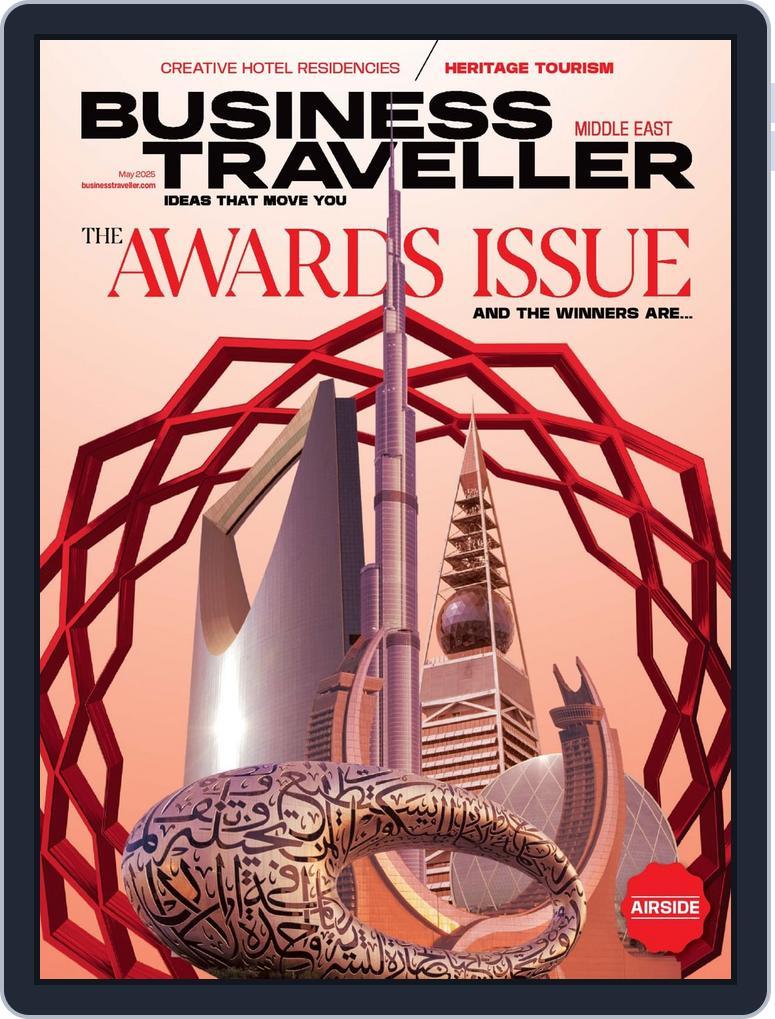 Business Traveller Middle East May 1st, 2025 Digital Back Issue Cover