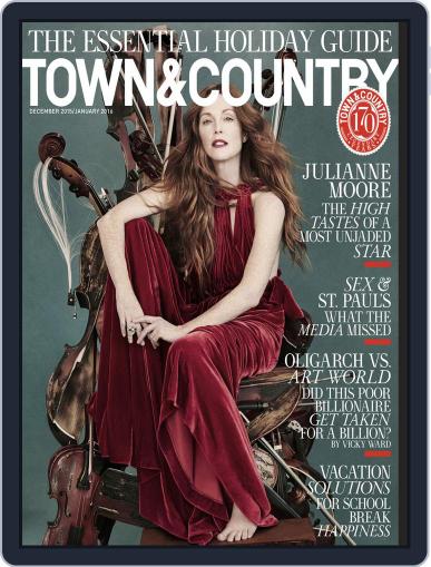 Town & Country December 1st, 2015 Digital Back Issue Cover
