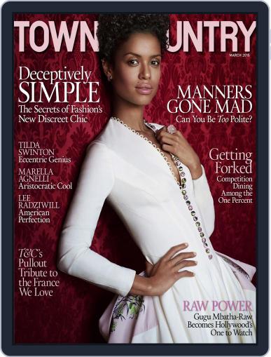 Town & Country March 1st, 2015 Digital Back Issue Cover
