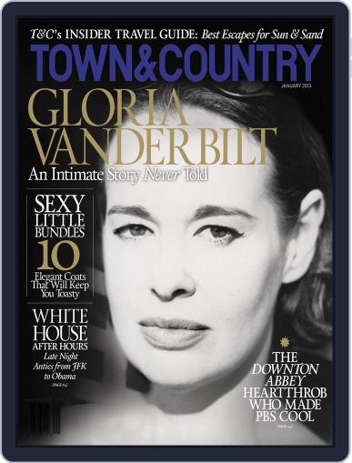 Town & Country December 6th, 2012 Digital Back Issue Cover