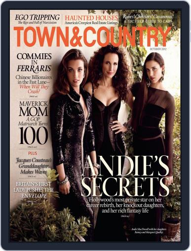Town & Country September 13th, 2012 Digital Back Issue Cover