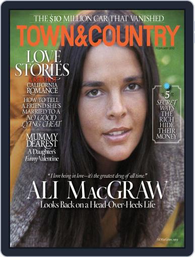Town & Country January 10th, 2012 Digital Back Issue Cover
