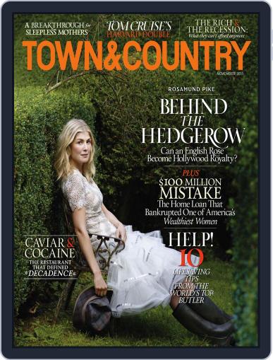 Town & Country October 18th, 2011 Digital Back Issue Cover