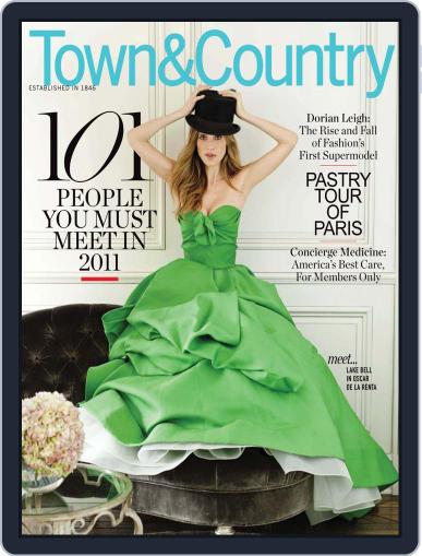 Town & Country December 9th, 2010 Digital Back Issue Cover