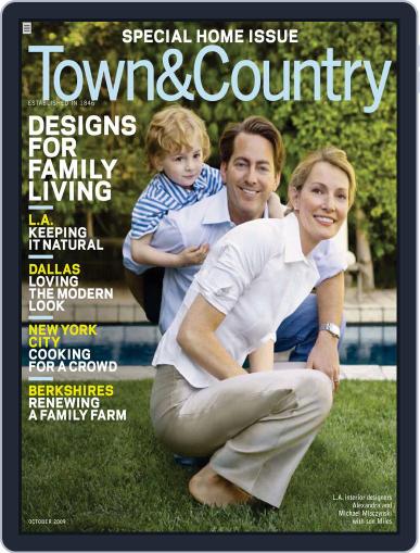 Town & Country September 15th, 2009 Digital Back Issue Cover