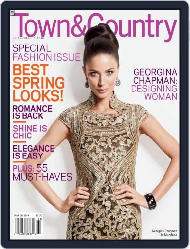 Town & Country February 10th, 2009 Digital Back Issue Cover