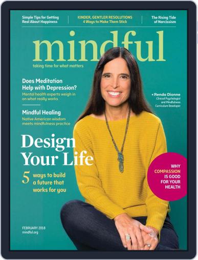 Mindful February 1st, 2018 Digital Back Issue Cover