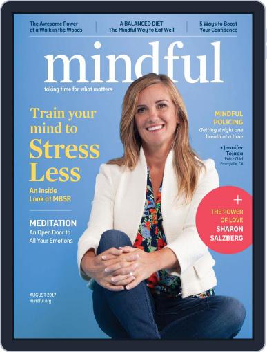 Mindful August 1st, 2017 Digital Back Issue Cover
