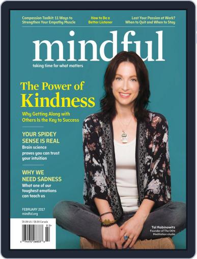 Mindful February 1st, 2017 Digital Back Issue Cover