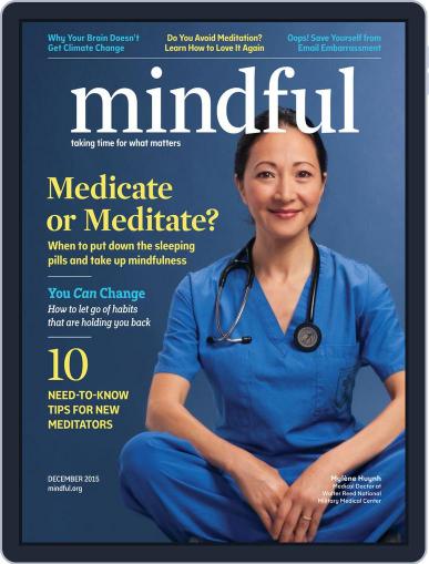 Mindful December 1st, 2015 Digital Back Issue Cover