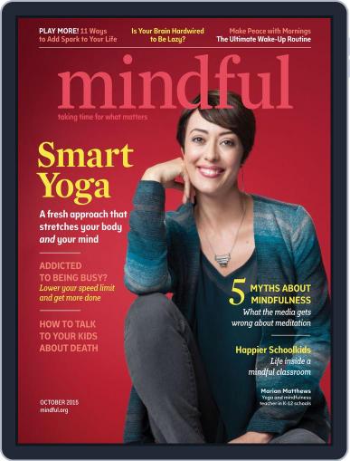 Mindful October 1st, 2015 Digital Back Issue Cover