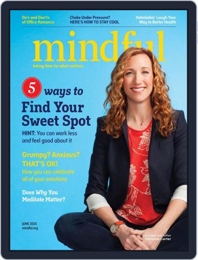Mindful June 1st, 2015 Digital Back Issue Cover