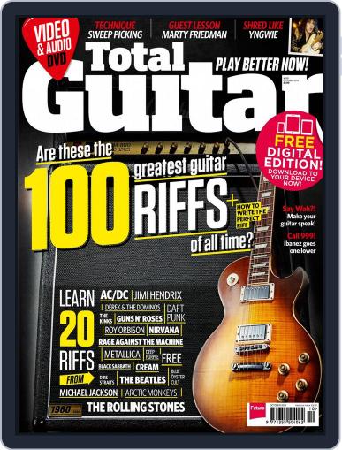 Total Guitar August 31st, 2014 Digital Back Issue Cover