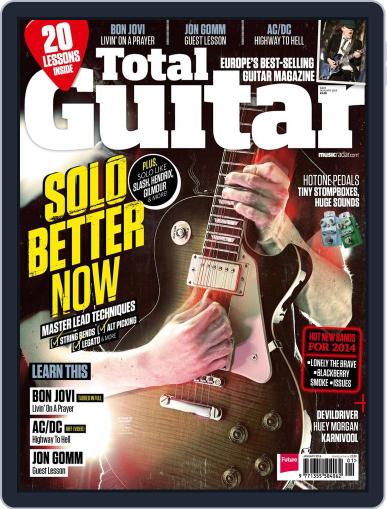 Total Guitar December 23rd, 2013 Digital Back Issue Cover