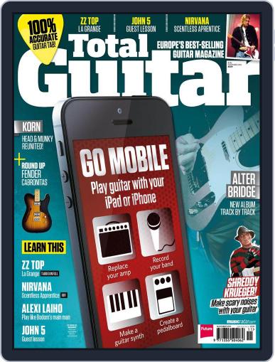 Total Guitar September 30th, 2013 Digital Back Issue Cover