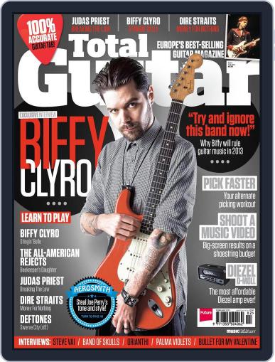 Total Guitar January 20th, 2013 Digital Back Issue Cover