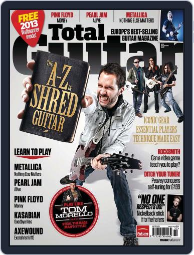 Total Guitar November 23rd, 2012 Digital Back Issue Cover