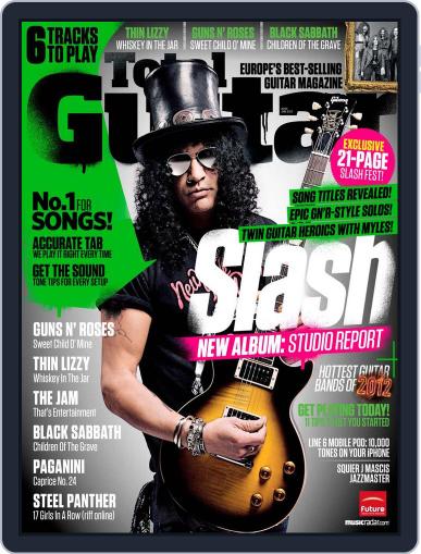 Total Guitar January 1st, 2012 Digital Back Issue Cover