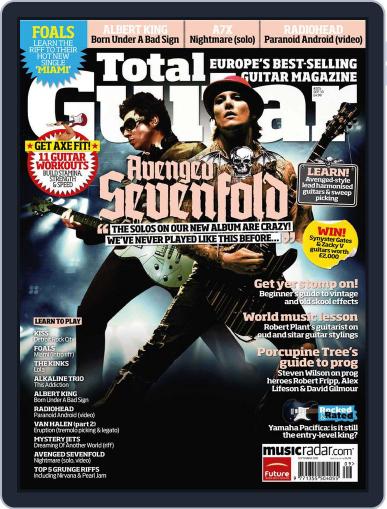 Total Guitar September 1st, 2010 Digital Back Issue Cover