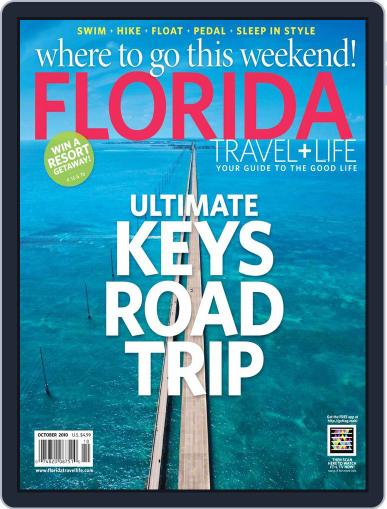 Florida Travel And Life August 28th, 2010 Digital Back Issue Cover