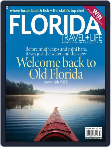 Florida Travel And Life October 1st, 2009 Digital Back Issue Cover