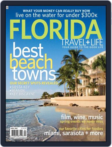 Florida Travel And Life February 20th, 2009 Digital Back Issue Cover
