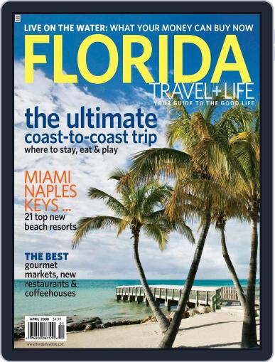 Florida Travel And Life February 7th, 2008 Digital Back Issue Cover