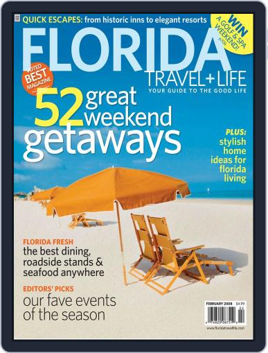 Florida Travel And Life December 16th, 2007 Digital Back Issue Cover