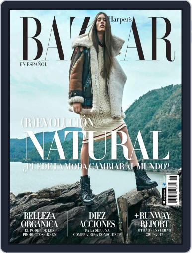 Harper's Bazaar México August 1st, 2016 Digital Back Issue Cover