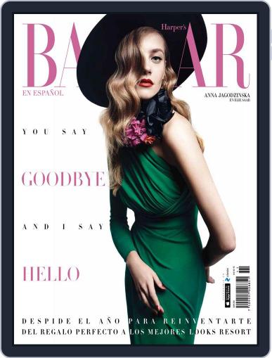 Harper's Bazaar México December 9th, 2015 Digital Back Issue Cover