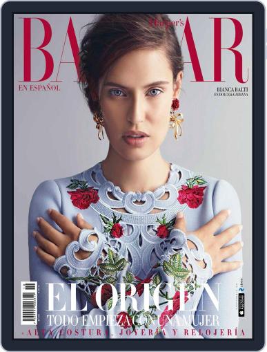 Harper's Bazaar México November 11th, 2015 Digital Back Issue Cover