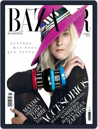 Harper's Bazaar México October 9th, 2015 Digital Back Issue Cover