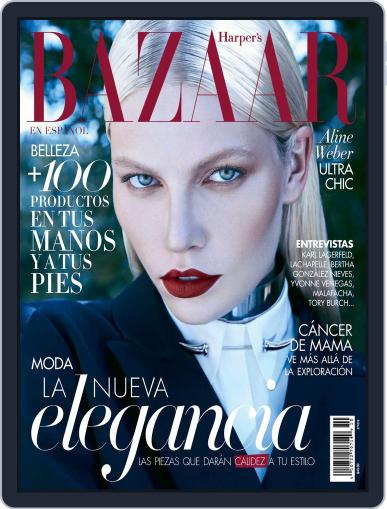 Harper's Bazaar México October 3rd, 2012 Digital Back Issue Cover