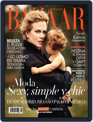 Harper's Bazaar México August 28th, 2012 Digital Back Issue Cover