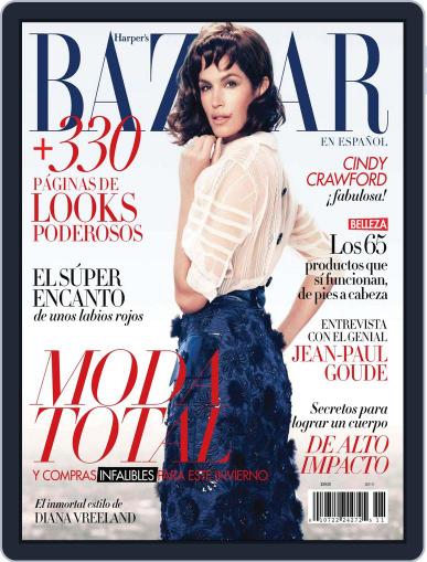 Harper's Bazaar México October 31st, 2011 Digital Back Issue Cover