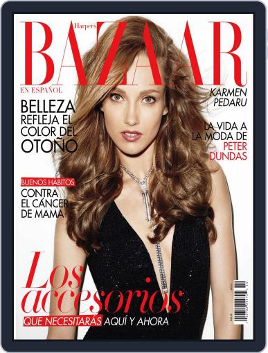 Harper's Bazaar México September 26th, 2011 Digital Back Issue Cover