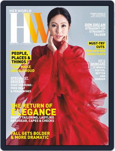 Her World Singapore August 1st, 2019 Digital Back Issue Cover
